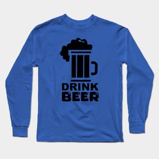 beer drink beer Long Sleeve T-Shirt